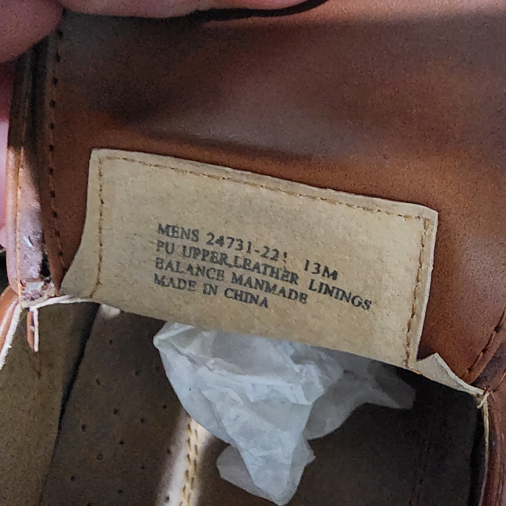 Stacy Adams Brown Leather Cut-Out Sandals - Picture 2 of 5